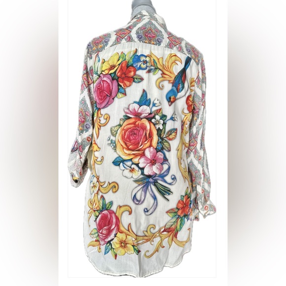 Tops - Aratta Floral Patterned Women's Top